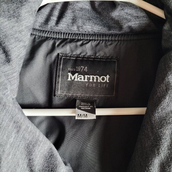 Marmot Jacket Womens Medium Black Full Zip Long Sleeve Outdoors Softshell Casual - Picture 3 of 10